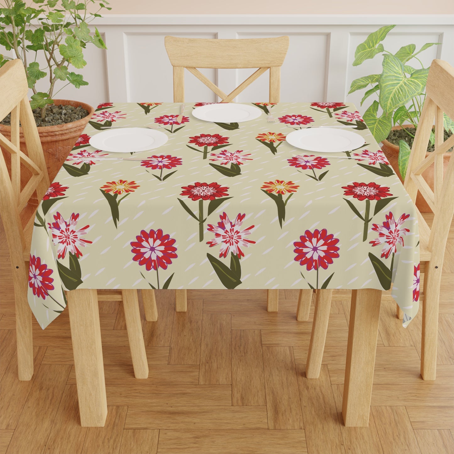 Miniaday Designs Field of Flowers Tablecloth