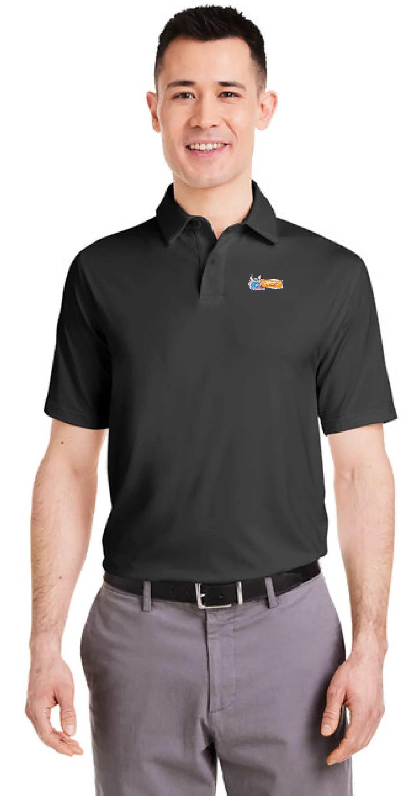 Bitcoin Ben Nashville Club 1383255 Under Armour Men's Polo - Miniaday Designs, LLC.