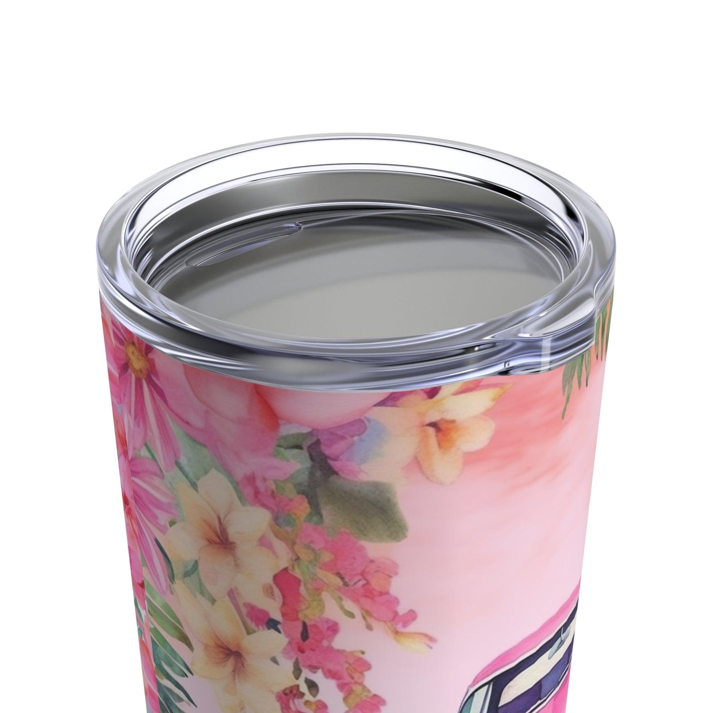 Pink Paradise Roadtrip Collection by Miniaday Designs, LLC. Tumbler 20oz - Miniaday Designs, LLC.