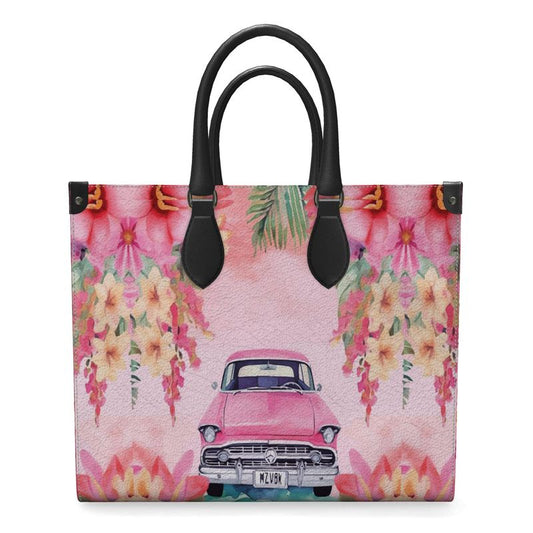 Leather Shopper Bag