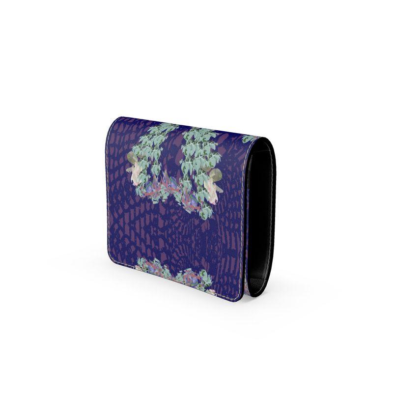 Small Leather Foldover Purse - Miniaday Designs, LLC.