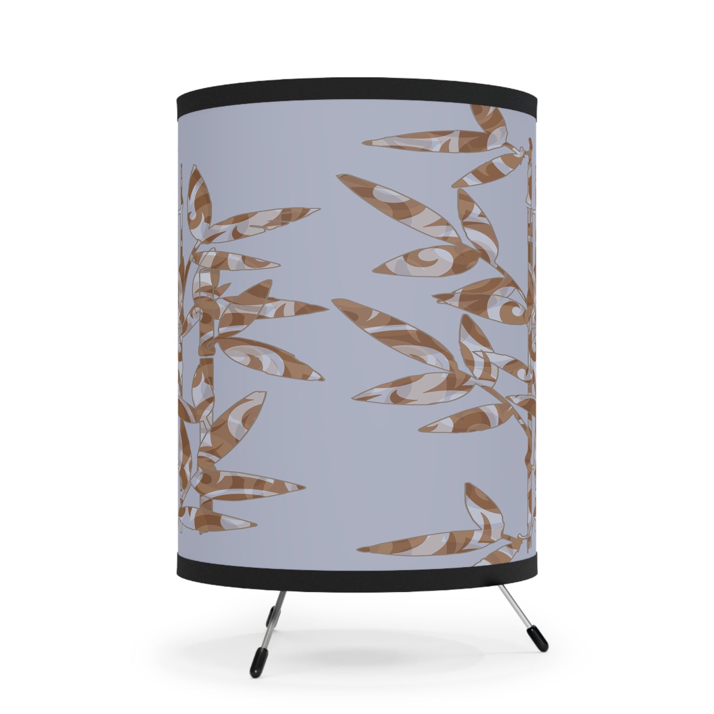 Tripod Lamp with High-Res Printed Shade, US\CA plug