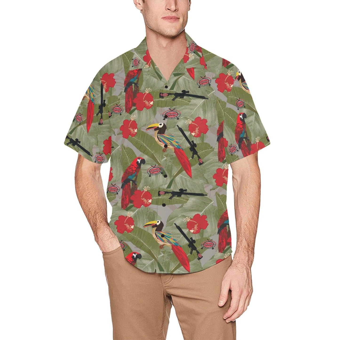 Down Range Wear TM Hawaiian Shirts - Miniaday Designs, LLC.