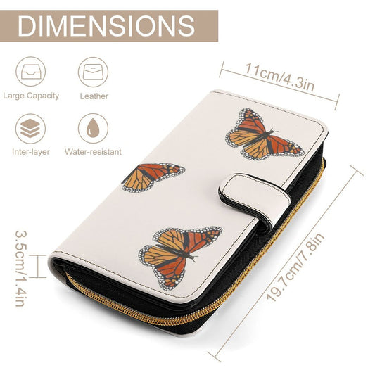 Monarch Butterfly Artist-Designed Wallet | Miniaday Designs