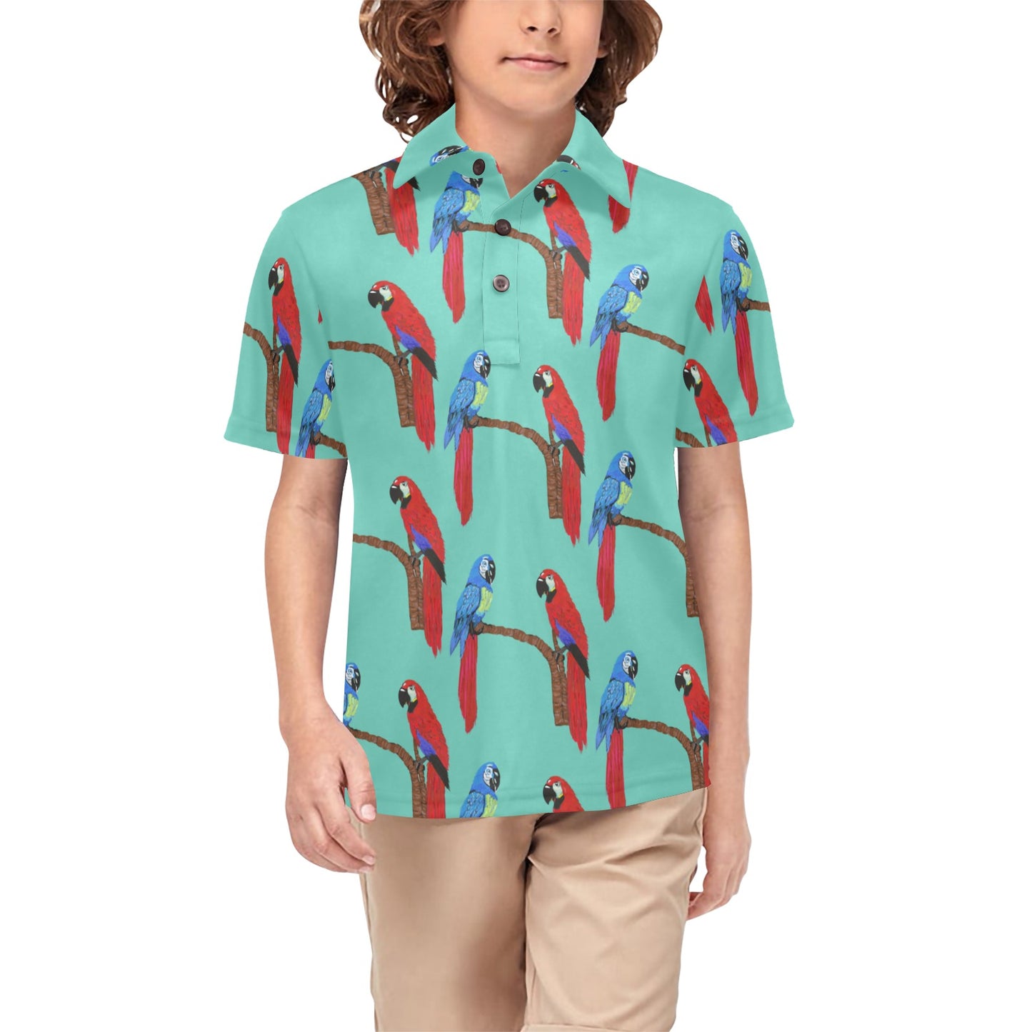 Young Designers' Big Boy's Hawaiian Shirt
