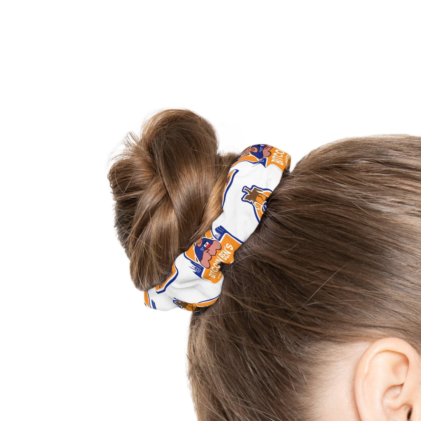 Bitcoin Ben Mass Club Scrunchie - Miniaday Designs, LLC.