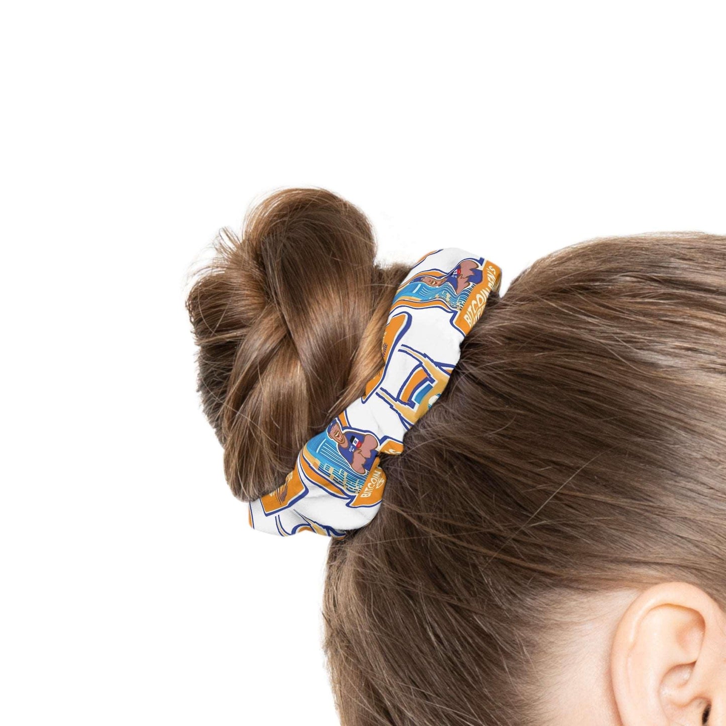 Bitcoin Ben Nashville Club Scrunchie - Miniaday Designs, LLC.