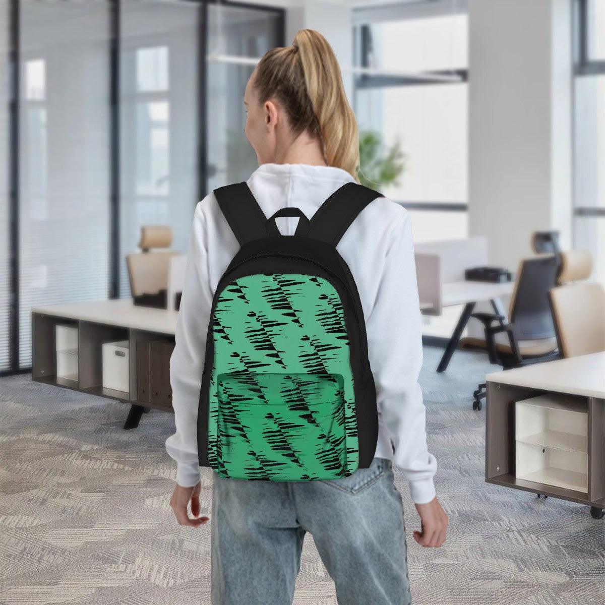 Ryan's Geometric Inspired Laptop Backpack - Miniaday Designs, LLC.