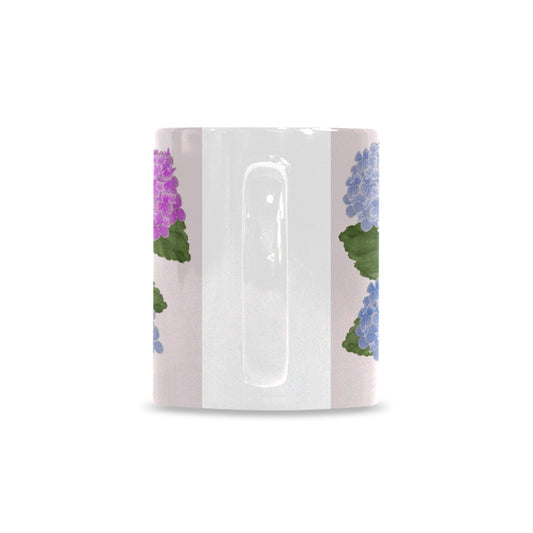 Designer Made Hydrangea Garden Mugs-11 oz.