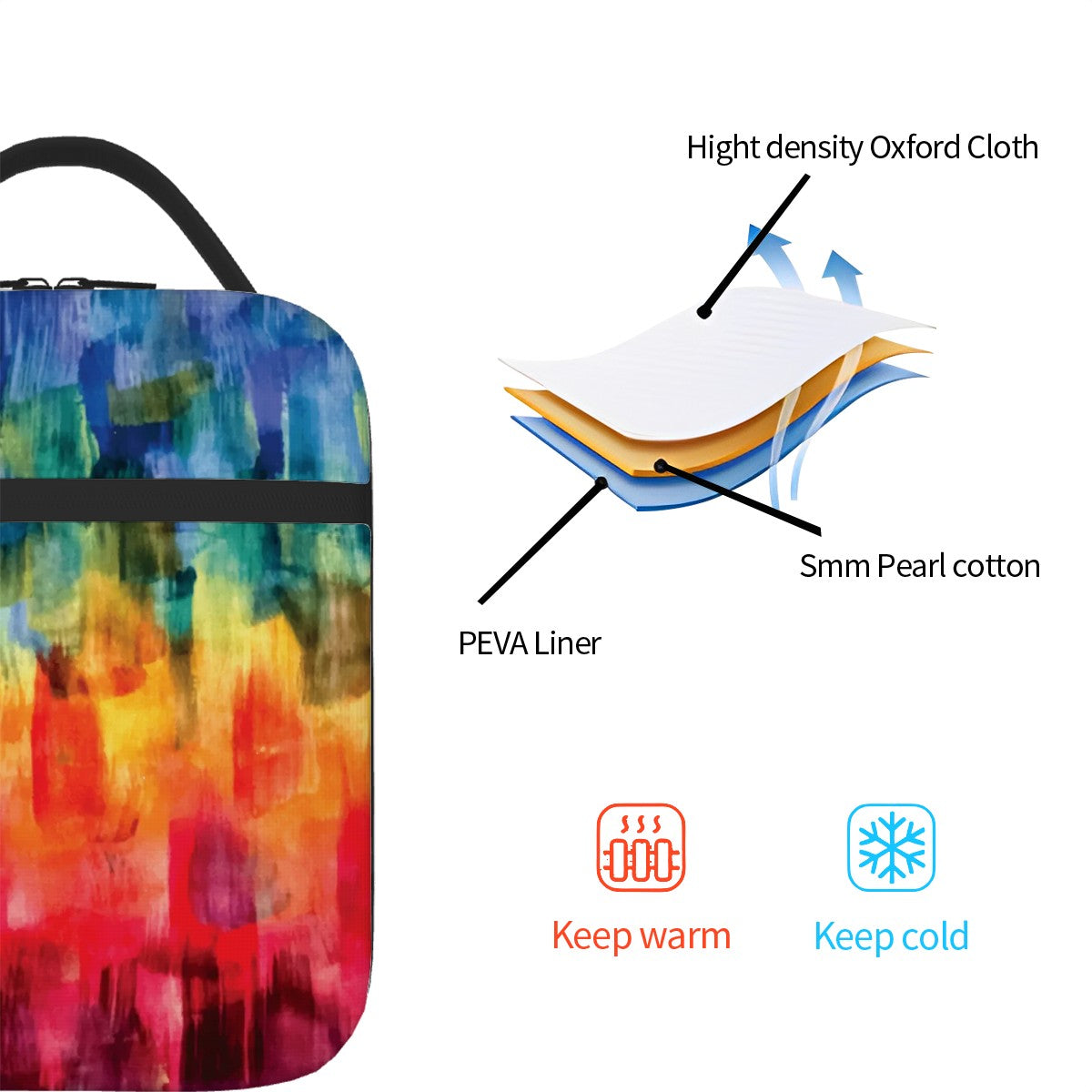 Daphne's Rainbow Surprise Lunch Bag