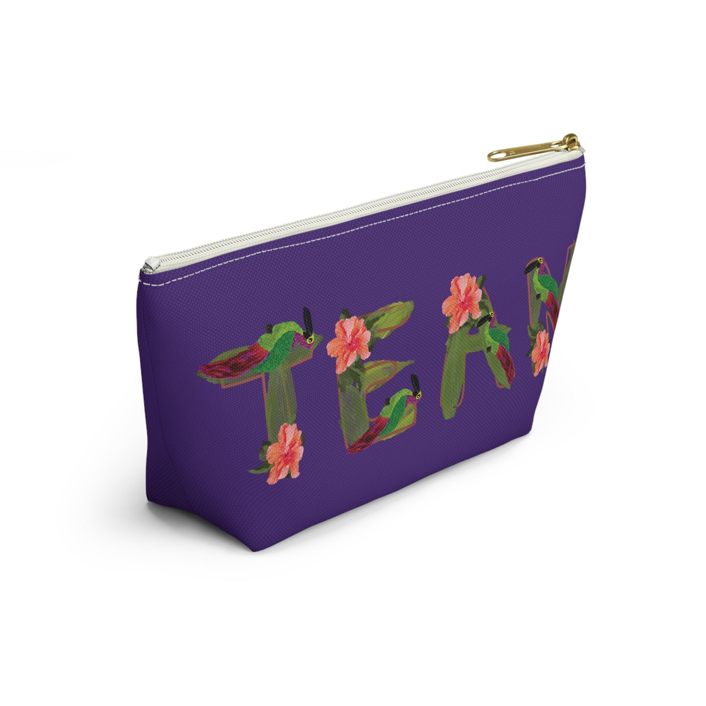 Team Toucan Designer Accessory Pouch w T-bottom