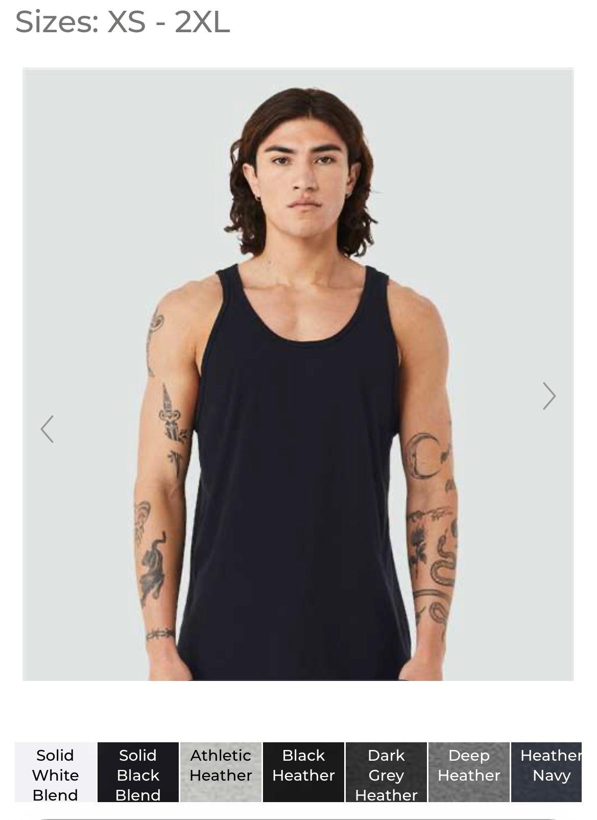 Miniaday Designs Tank Top Bella Canvas 3480 CVC - Miniaday Designs, LLC.