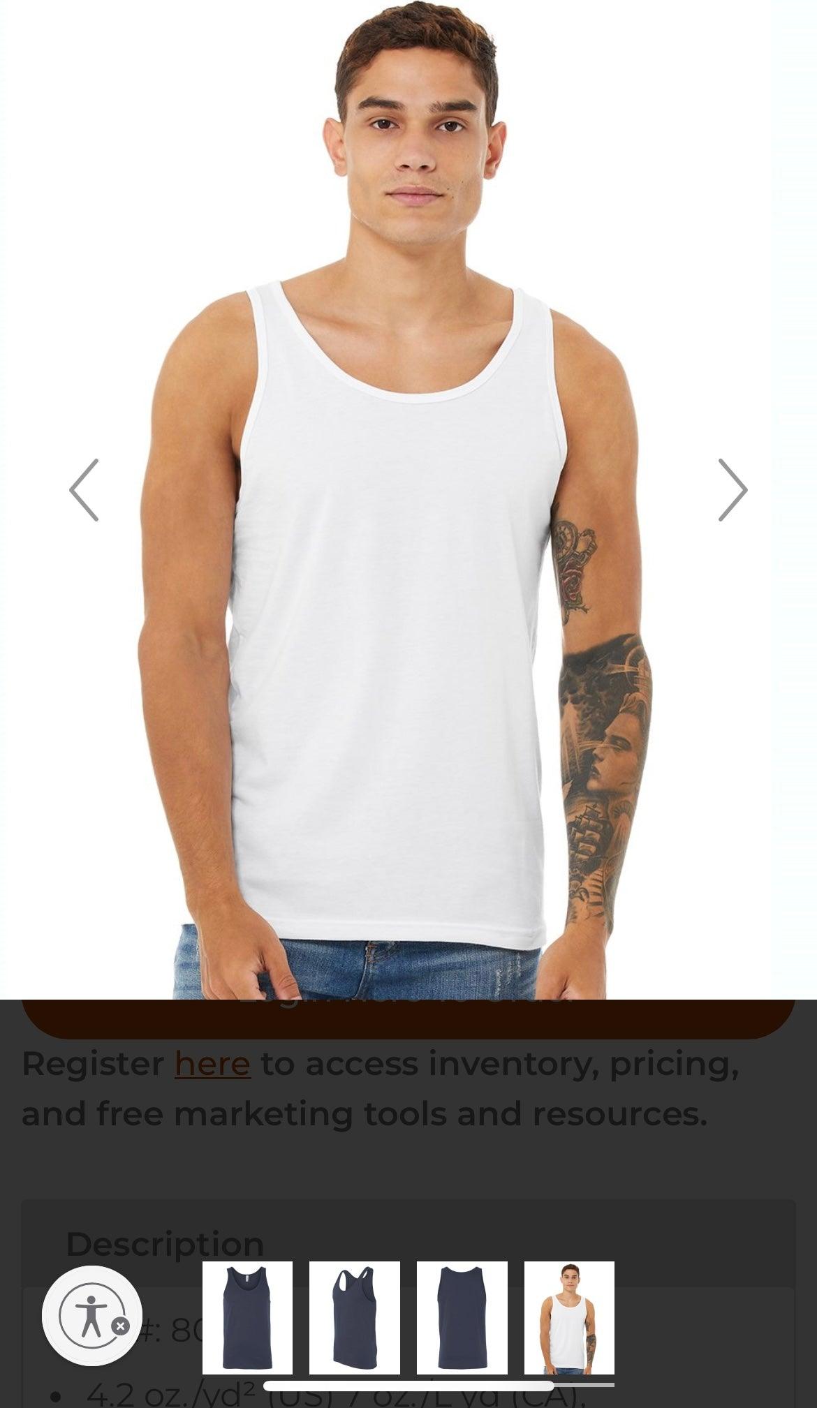 Unisex Tank Top Bella Canvas - Miniaday Designs, LLC.