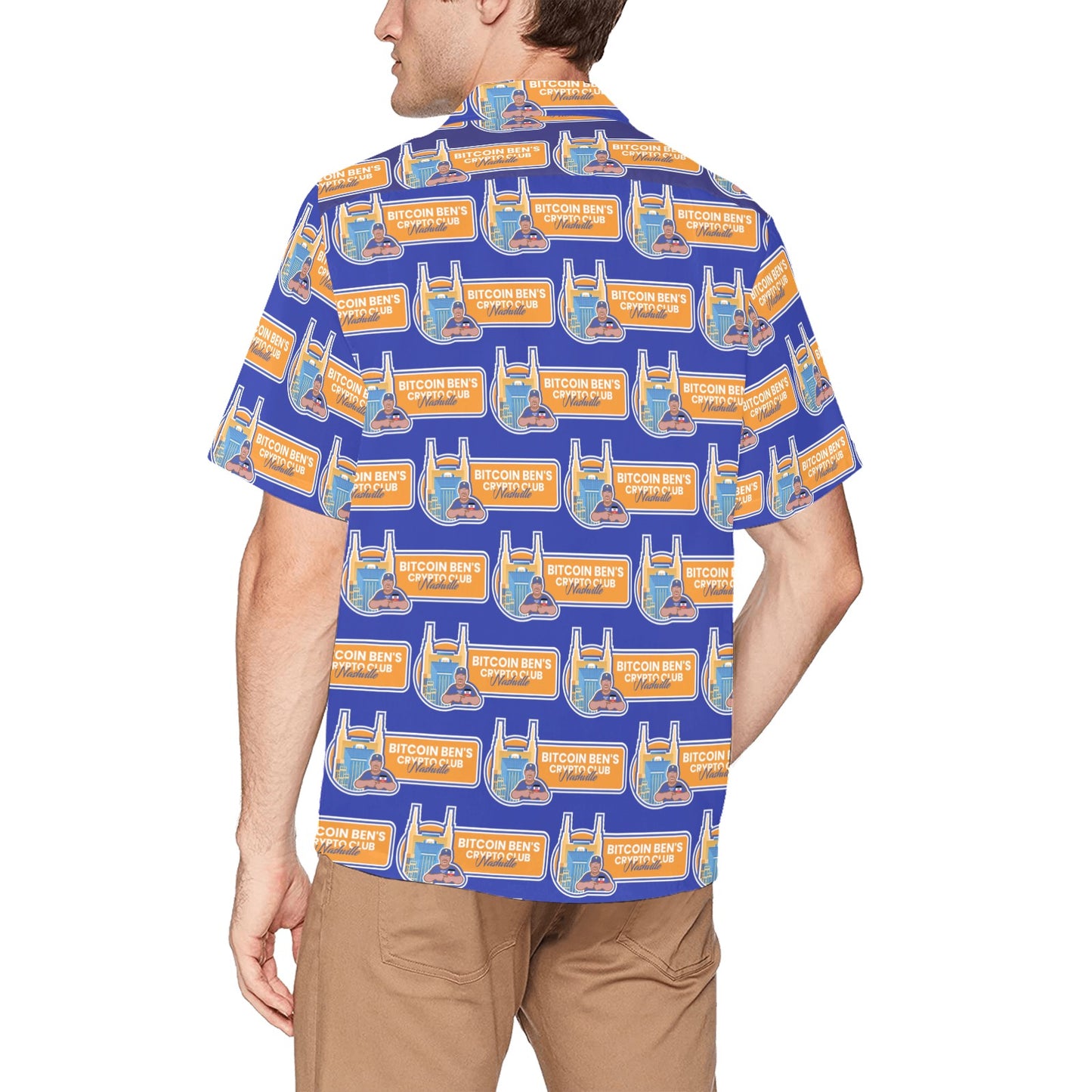 BBCC Nashville Club Horizontal Large Logo Hawaiian Shirt