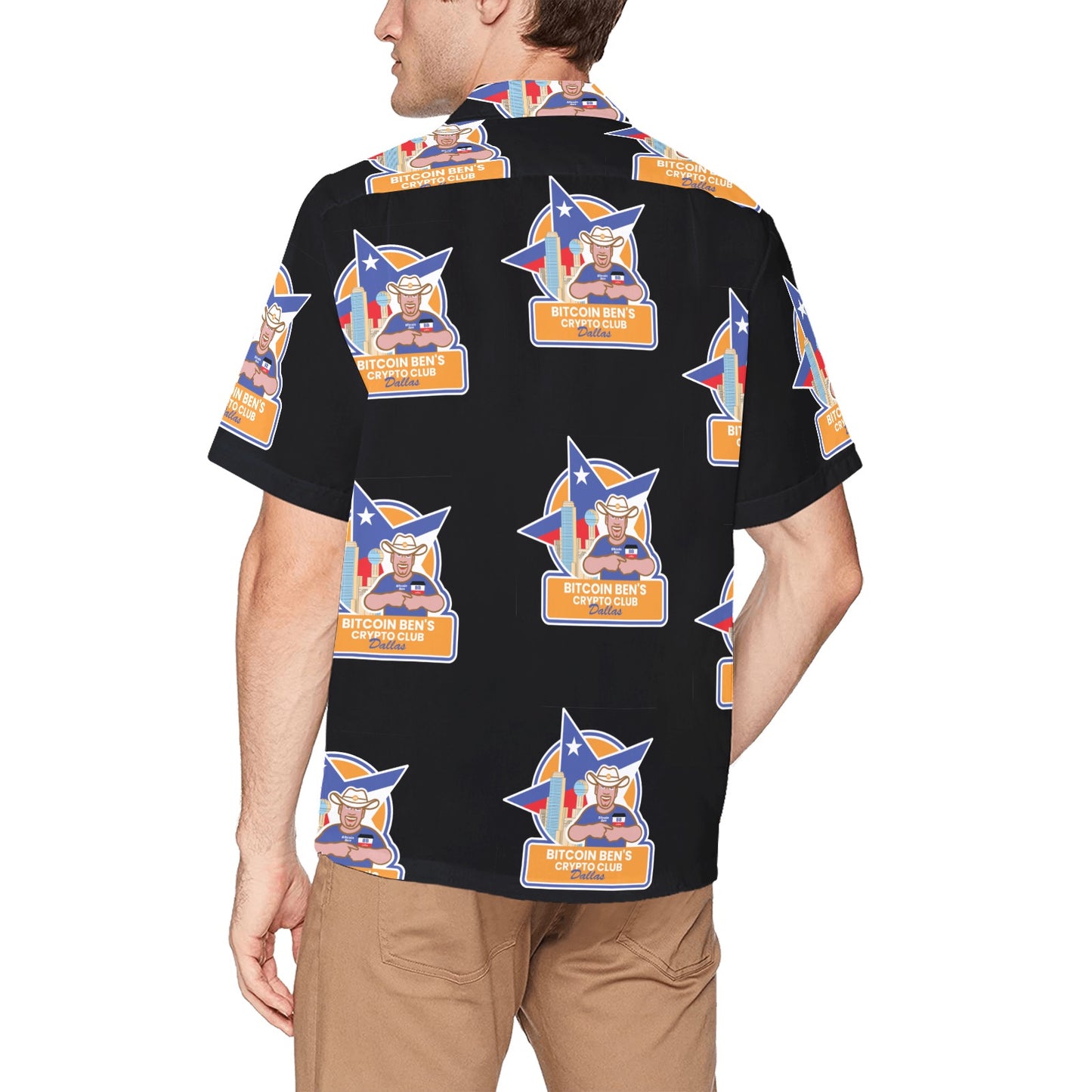 BBCC Dallas LARGER VERTICAL Hawaiian Shirts