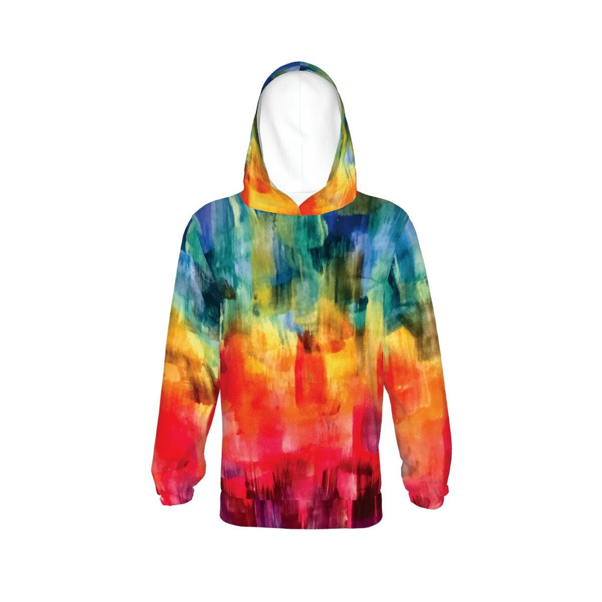 Sara's Rainbow Hoodie Teen - Miniaday Designs, LLC.