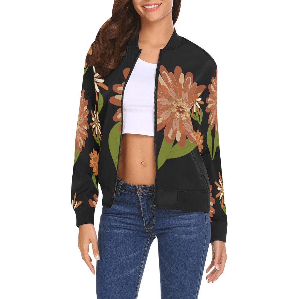 Miniaday Designs Women's Bomber Jackets Beautiful Designs - Miniaday Designs, LLC.