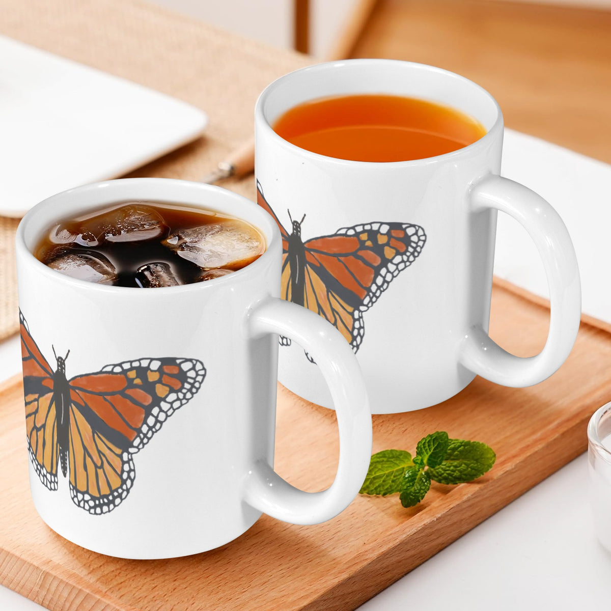 Monarch Garden Artist-Designed Mugs | 11 oz