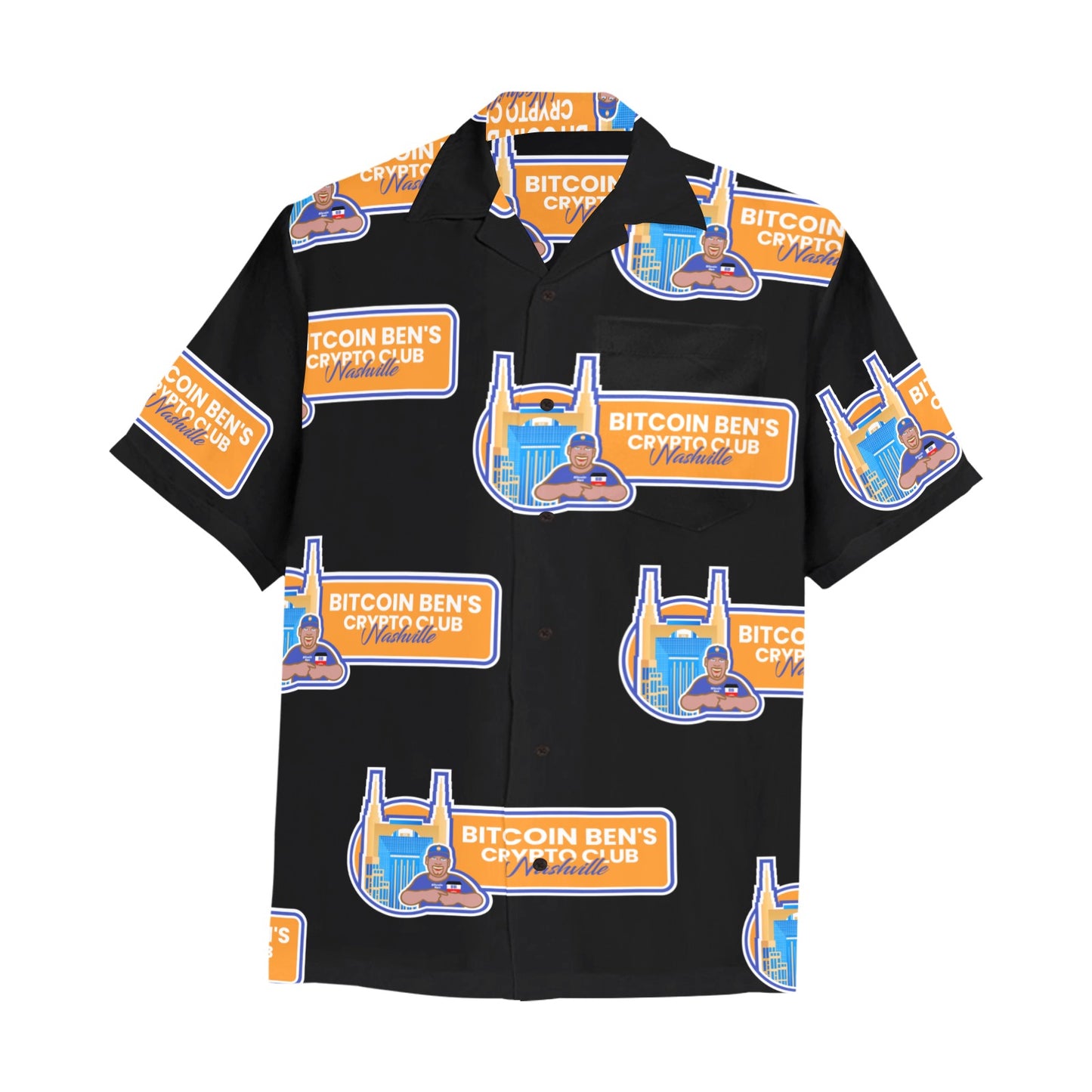 BBCC Nashville LARGE HORIZONTAL Hawaiian Shirts