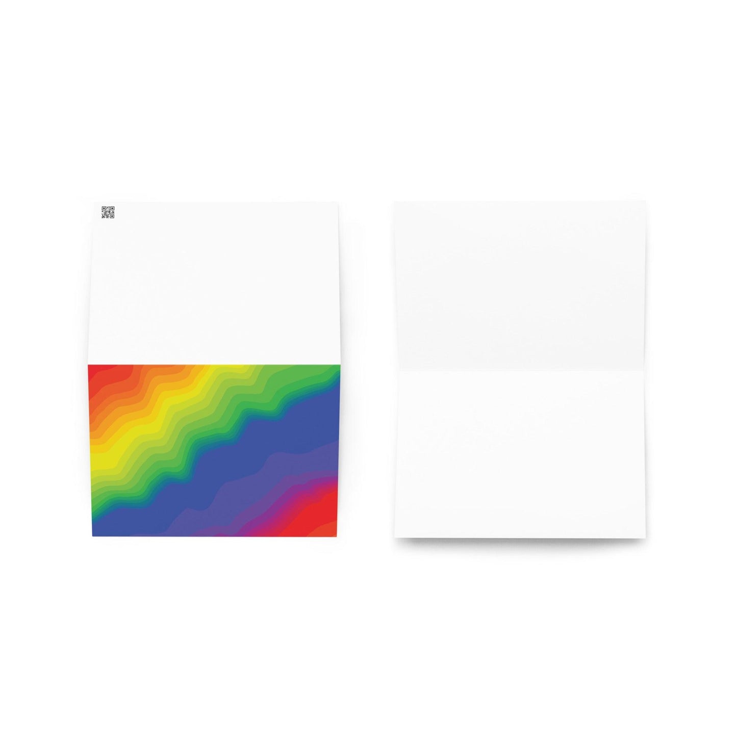 Ryan's Rainbow Greeting card by Miniaday Designs, LLC. - Miniaday Designs, LLC.