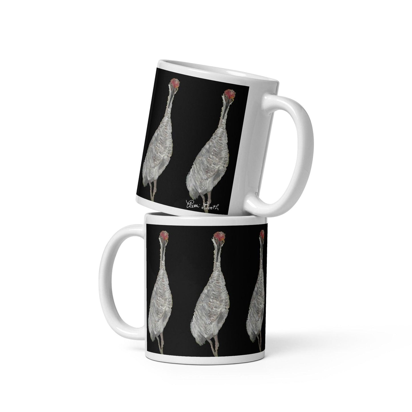 Sandcrane Folly White Mug Signed FREE SHIPPING for BULK ORDERS - Miniaday Designs, LLC.