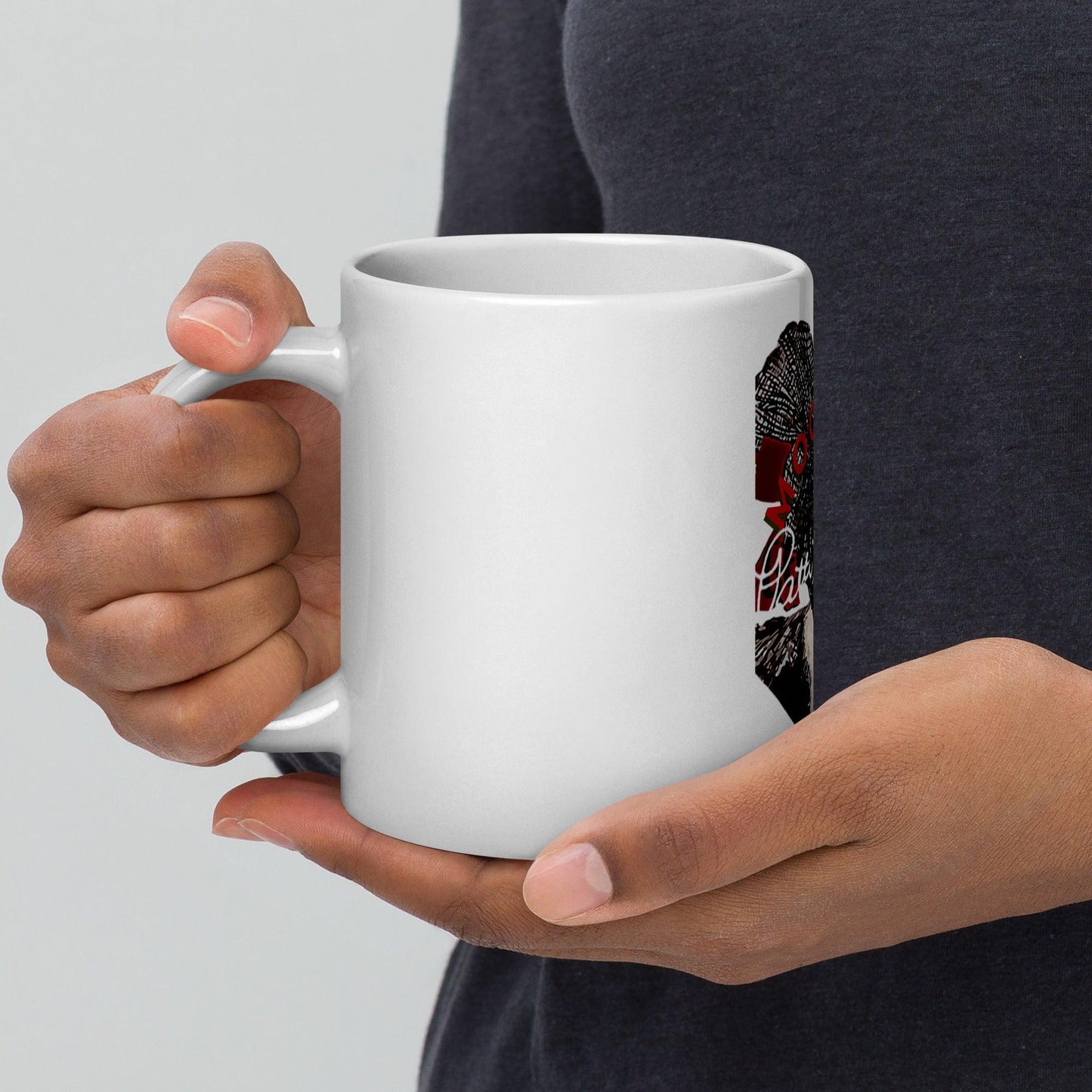 Moorning Georgious White Mug FREESHIPPING for bulk orders available - Miniaday Designs, LLC.