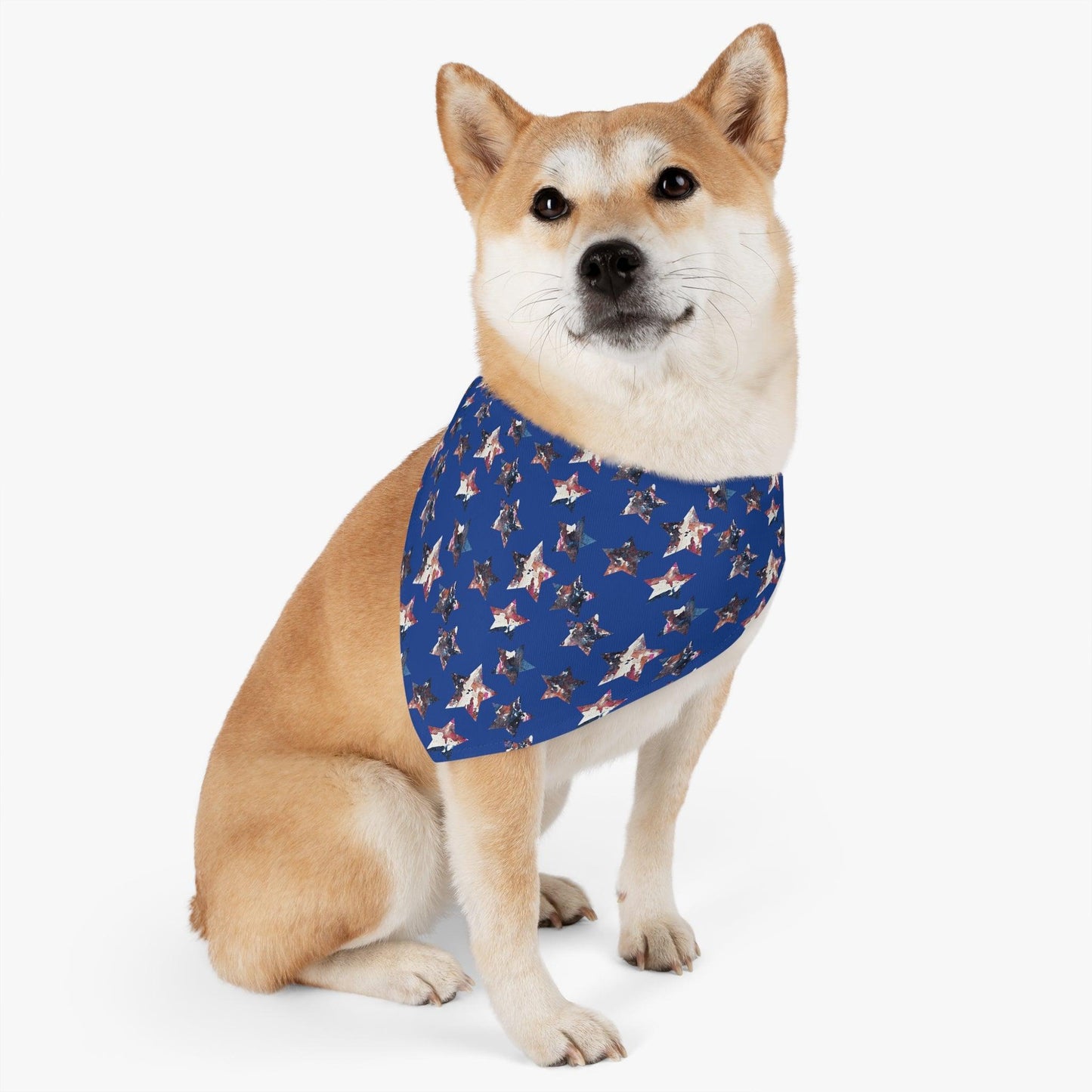 Miniaday Designs Pet Bandana Collar Blue - Miniaday Designs, LLC.