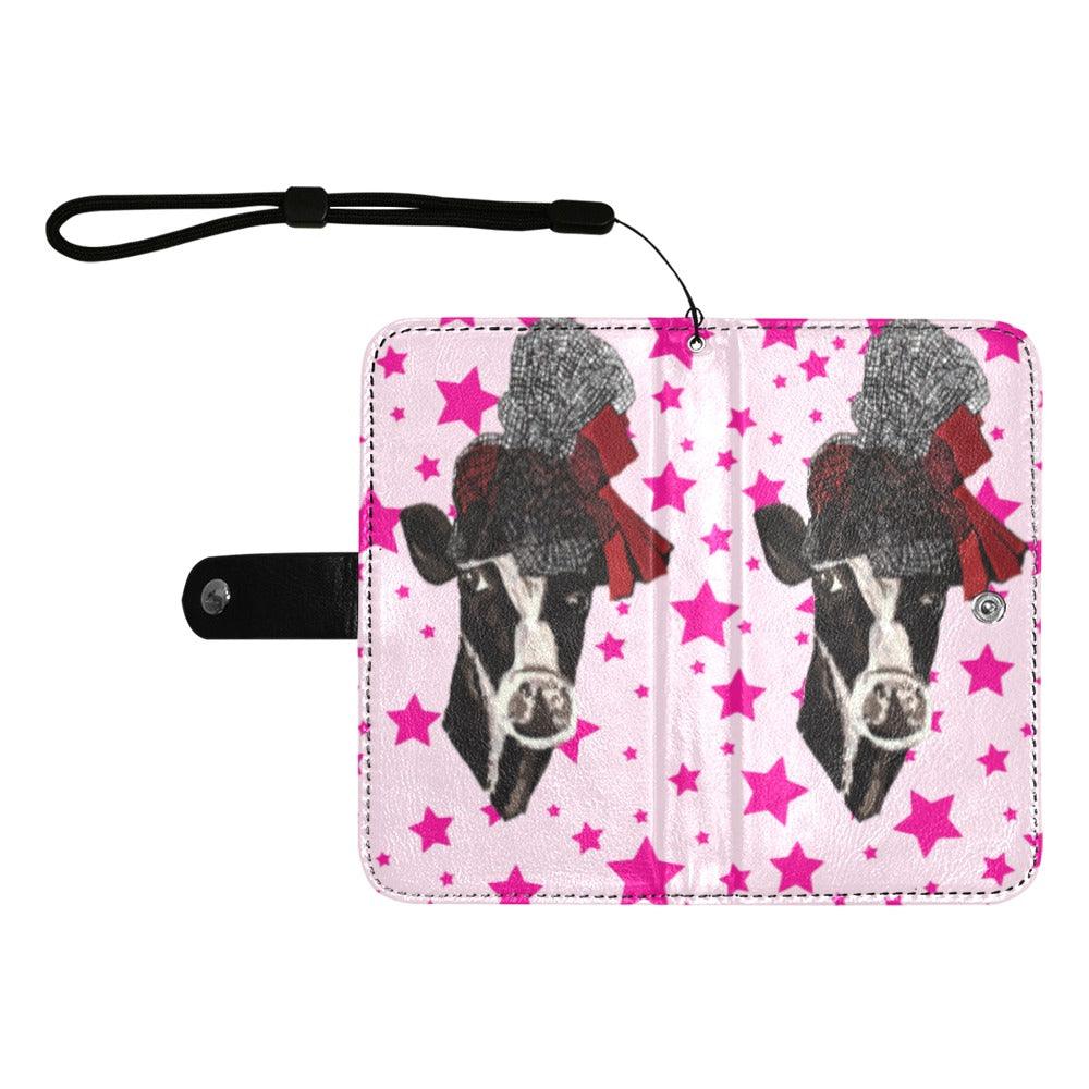Miniaday Designs Hatted Cow Phone Purse Large - Miniaday Designs, LLC.
