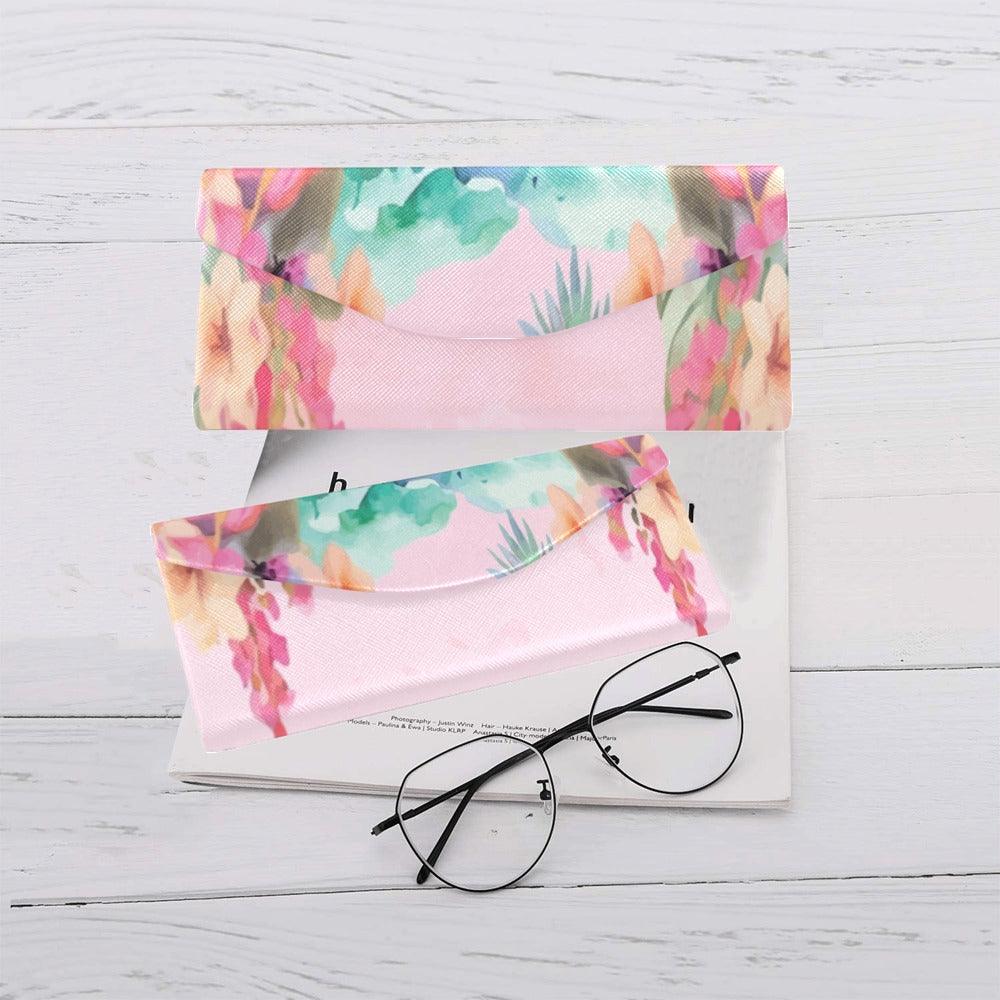 Miniaday Designs Pink Paradise Foldable Glasses Case - Miniaday Designs, LLC.