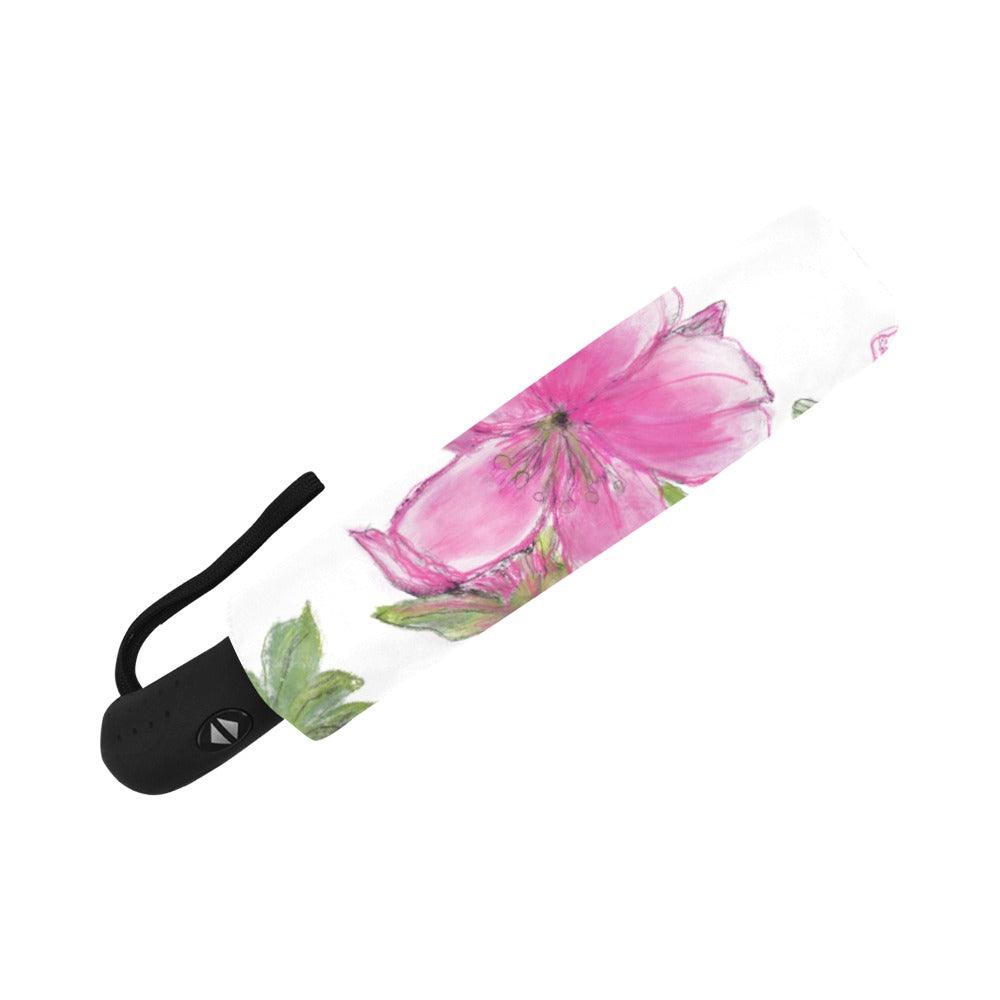 Miniaday Designs Sweet Azalea Anti-UV Auto-Foldable Umbrella - Miniaday Designs, LLC.
