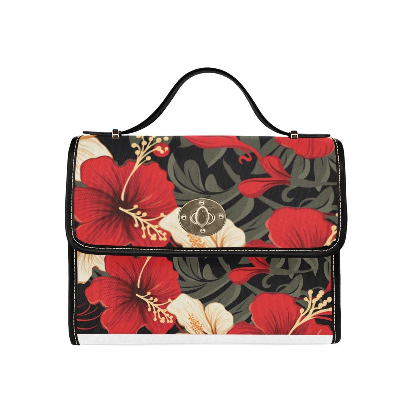 Miniaday Designs Handbags Abstract Flowers Multicolor - Miniaday Designs, LLC.