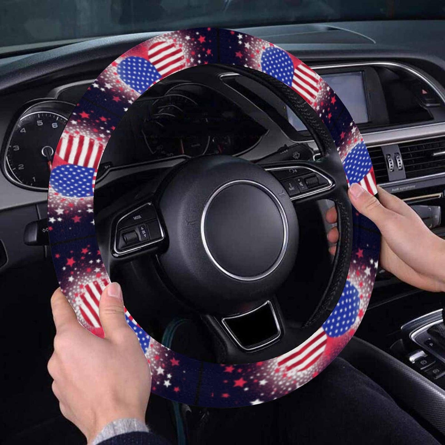 Miniaday Designs Steering Wheel Cover with Anti-Slip Insert Variety of Designs - Miniaday Designs, LLC.