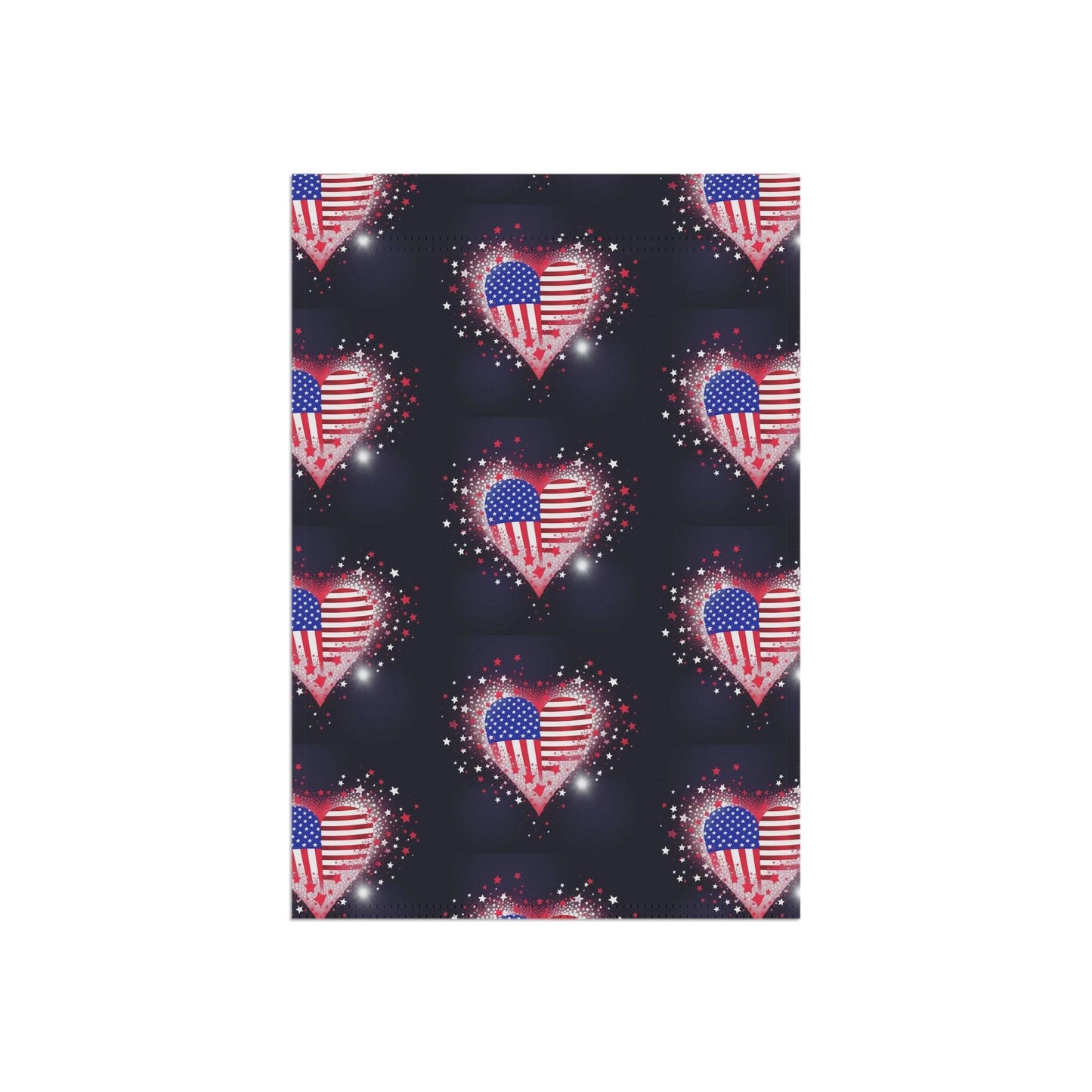 Miniaday Designs Garden & House Banner Starry Hearts - Miniaday Designs, LLC.