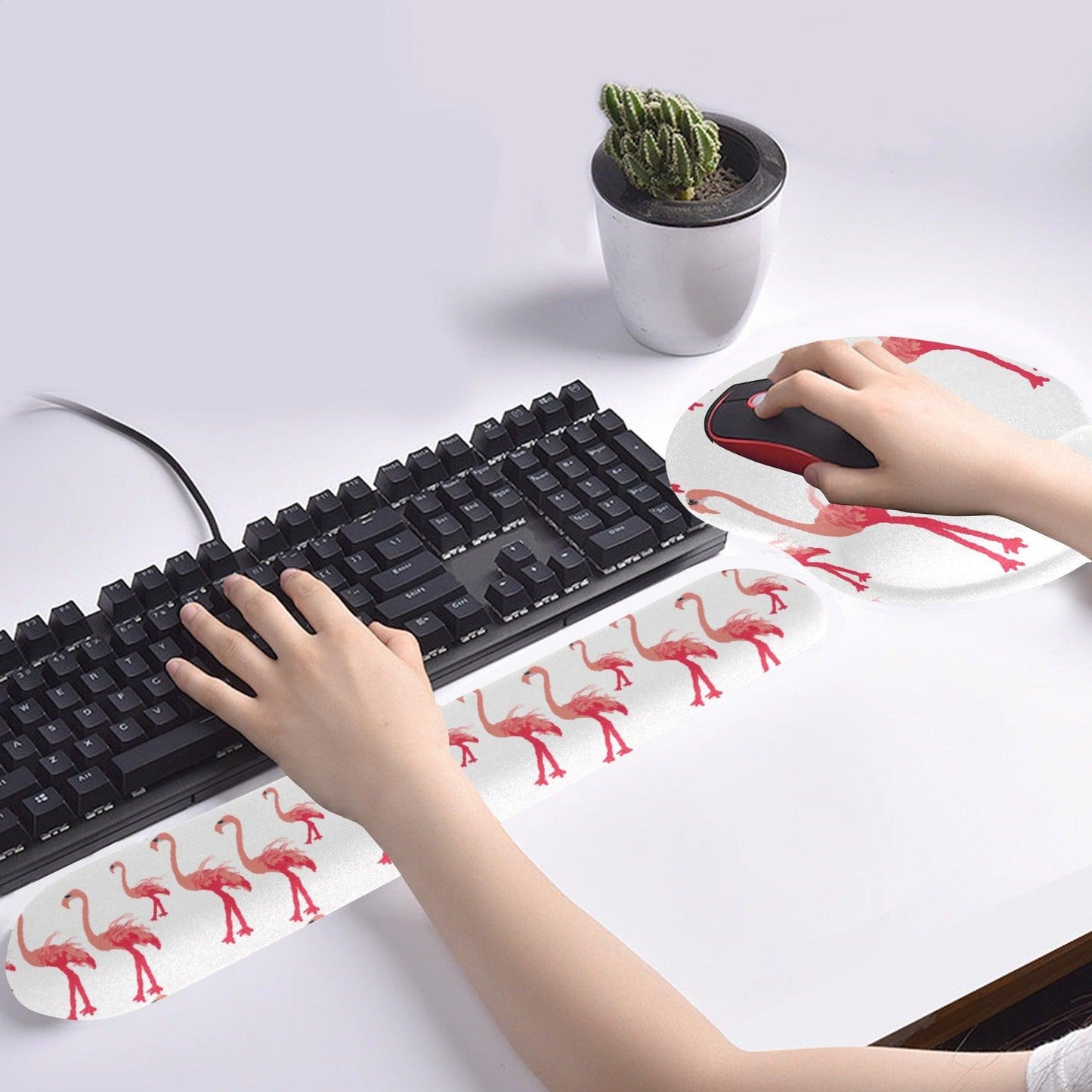 Miniaday Designs Mouse and Wrist Support Keyboard Mouse Pad Set with Wrist Rest Support - Miniaday Designs, LLC.