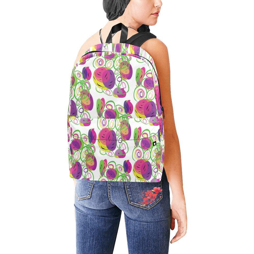 Miniaday Designs Unisex Nylon Backpack Whimsical Dance - Miniaday Designs, LLC.