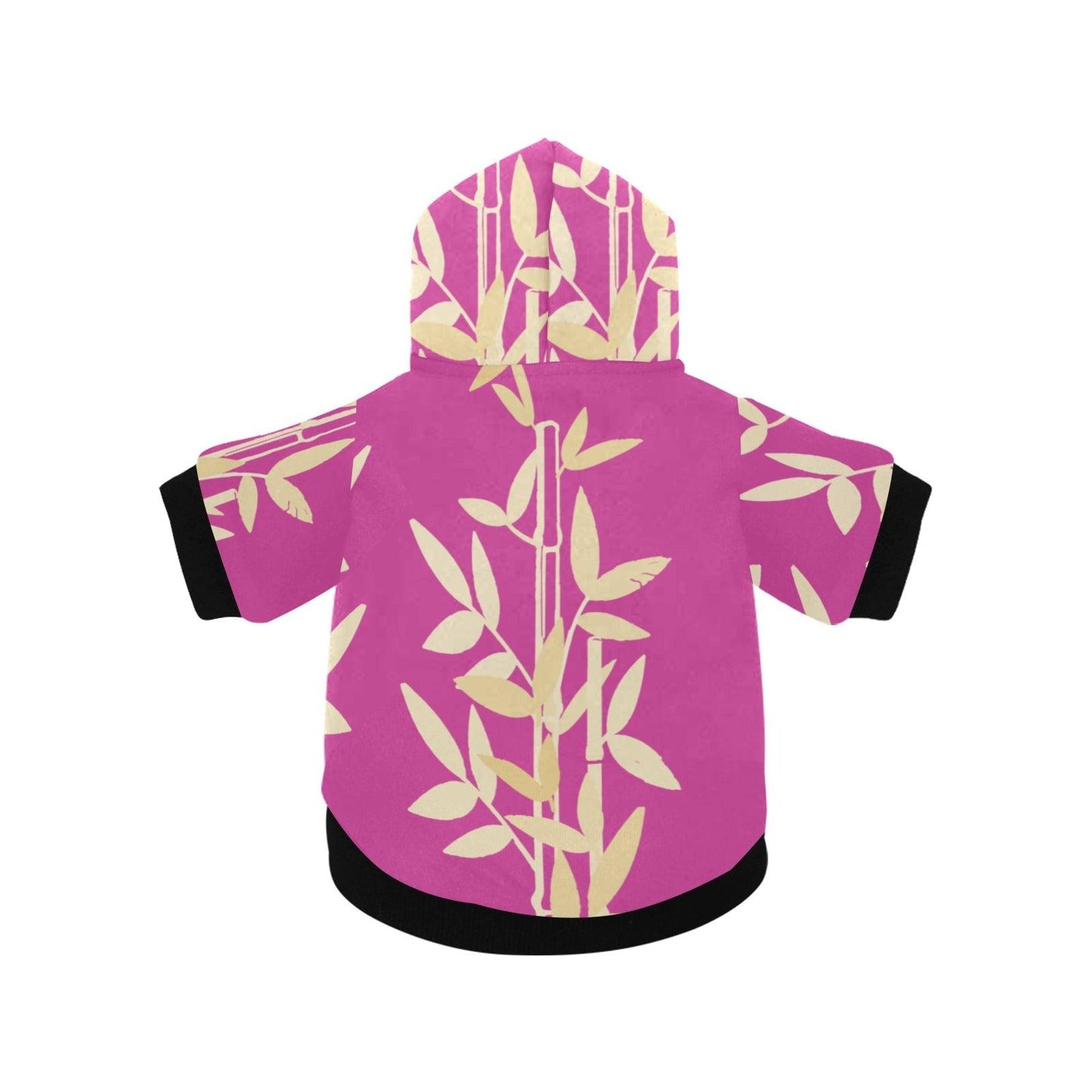 Miniaday Designs Pink Parrots Pet Dog Hoodie - Miniaday Designs, LLC.