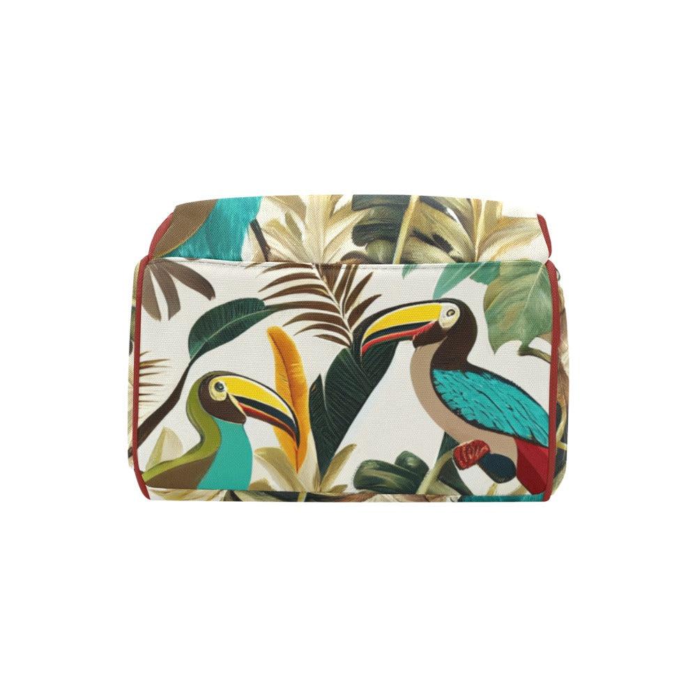 Miniaday Designs Tropical Toucan Multi-Function Backpack(Model1688) - Miniaday Designs, LLC.