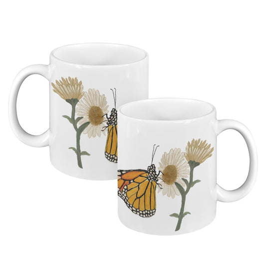 Monarch Garden Artist-Designed Mugs | 11 oz