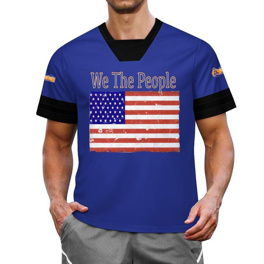 Jersey (S33T) Bitcoin Ben Mass Blue and Black Ball Uniform - Miniaday Designs, LLC.