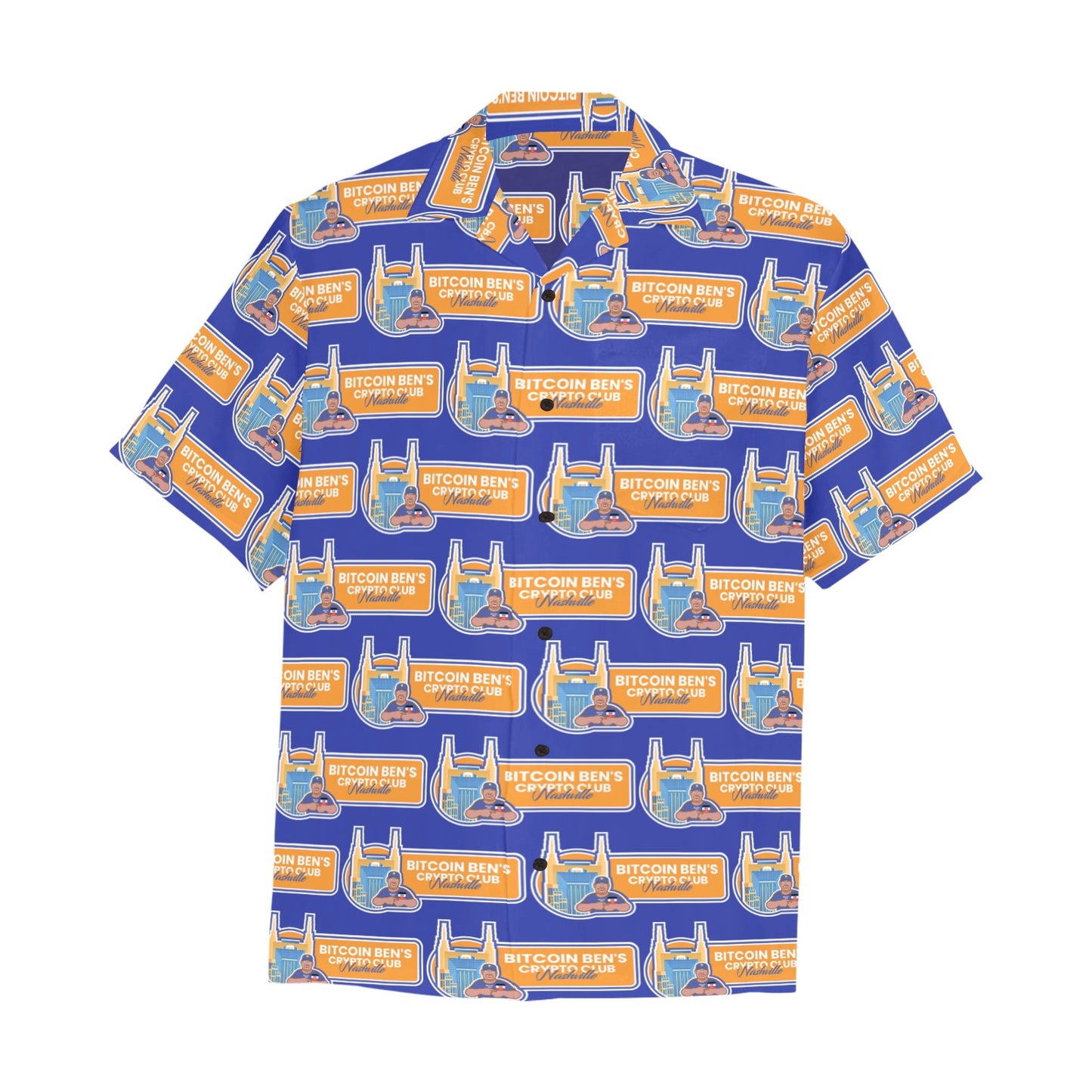 BBCC Nashville Club Horizontal Large Logo Hawaiian Shirt
