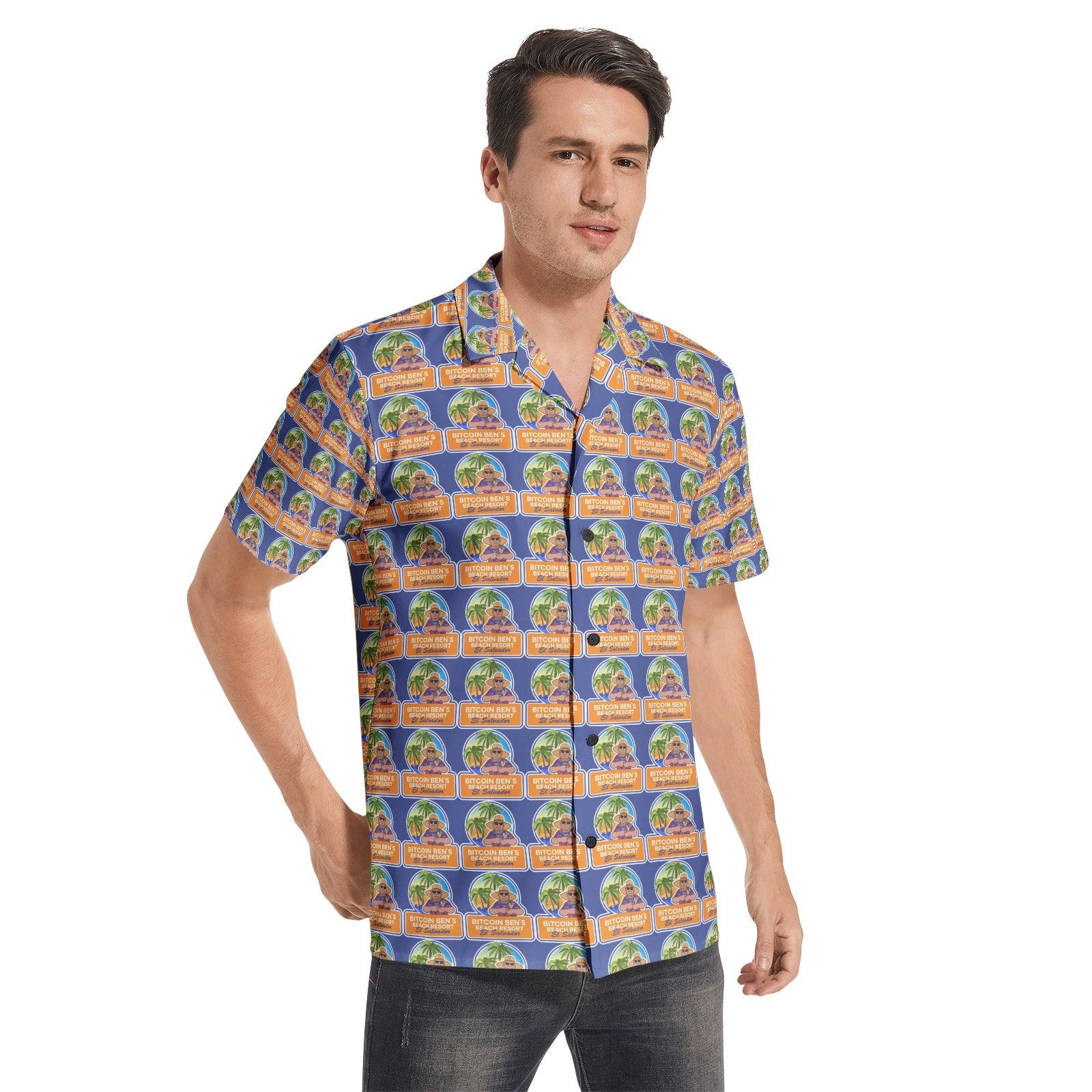 BBCC El Salvador Cotton All-over print Short Sleeve Shirts - Miniaday Designs, LLC.