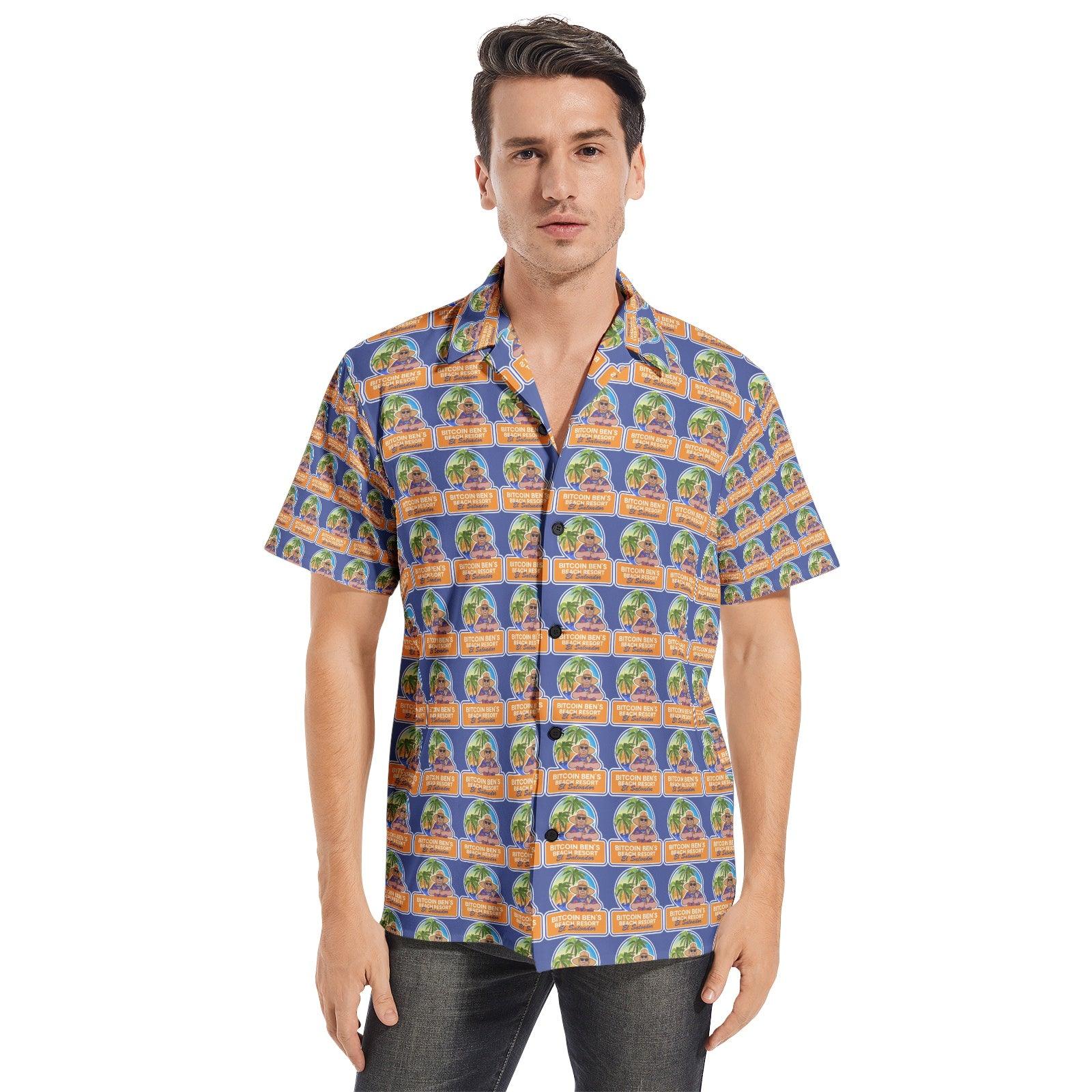 BBCC El Salvador Cotton All-over print Short Sleeve Shirts - Miniaday Designs, LLC.
