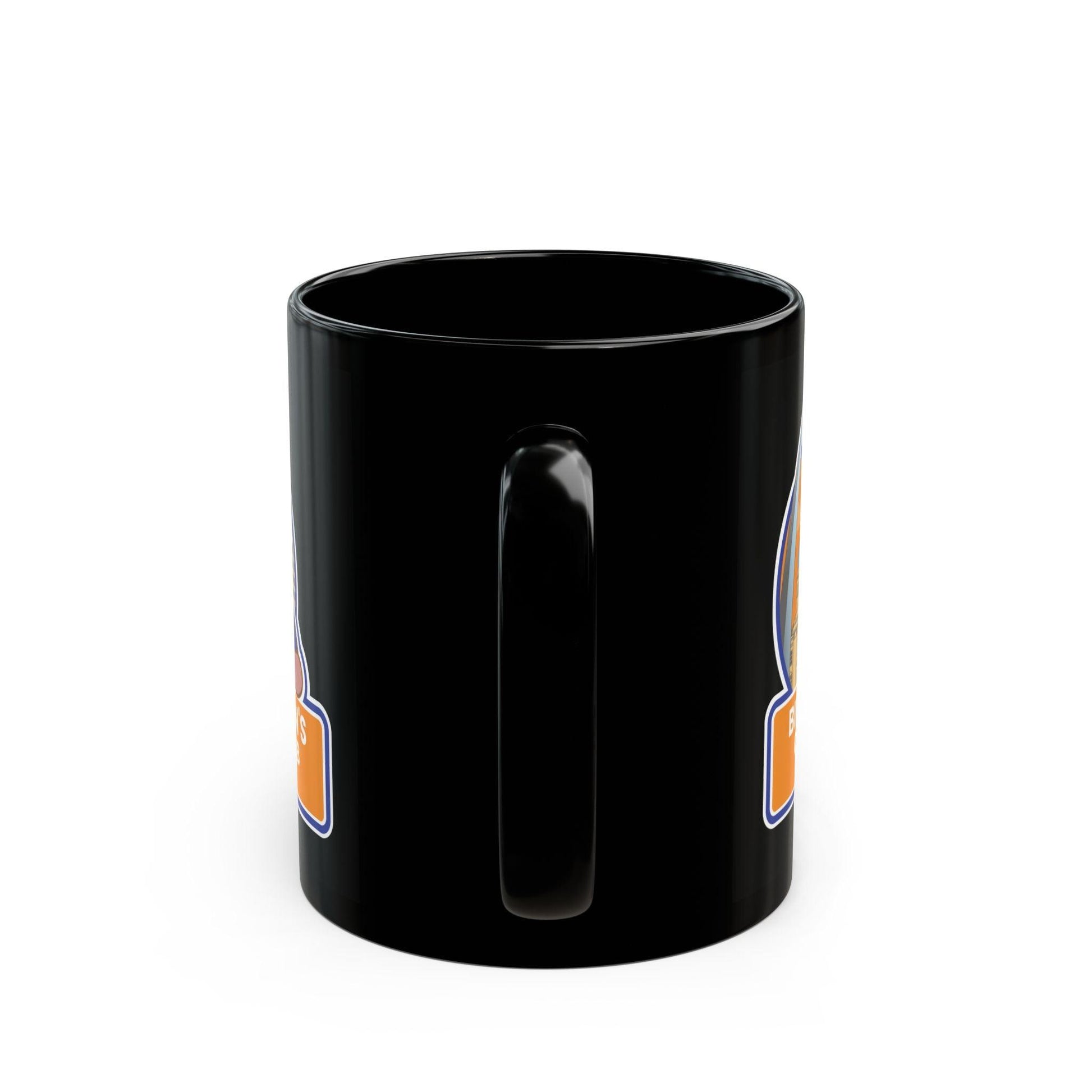 Bitcoin Ben St Louis Club Black Mug (11oz, 15oz) - Miniaday Designs, LLC.