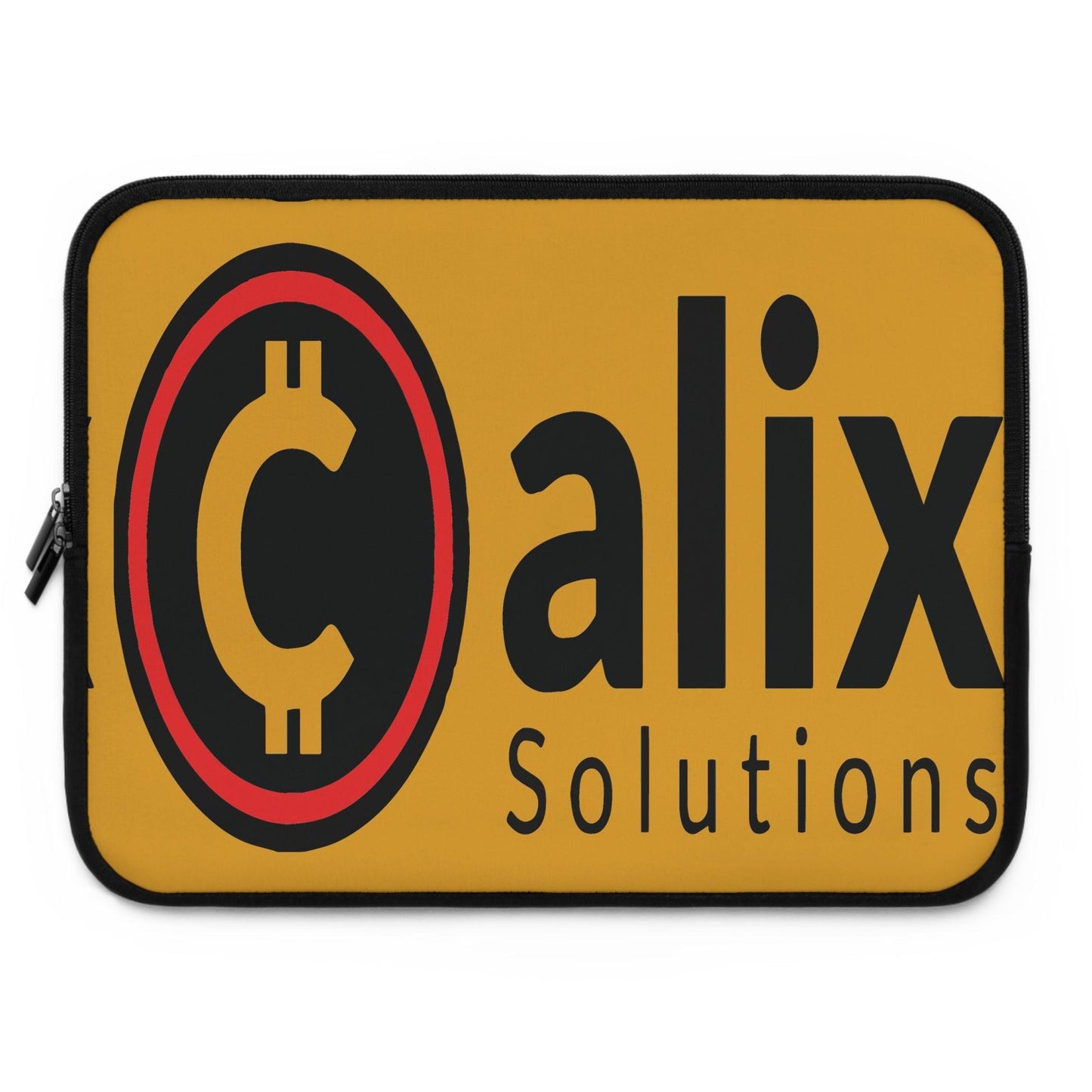 Miniaday Designs Calix Solutions Gold Laptop Sleeve - Miniaday Designs, LLC.