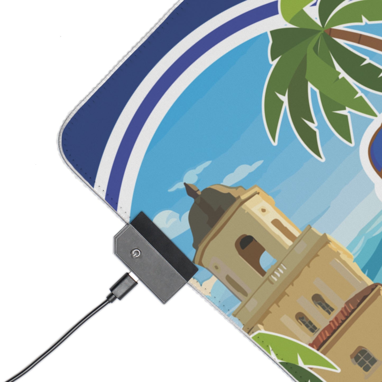 BBCC West Palm Beach Club LED Gaming Mouse Pad