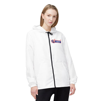Bitcoin Ben Freedom Club Port Charlotte Windbreaker Jacket (AOP) - Miniaday Designs, LLC.