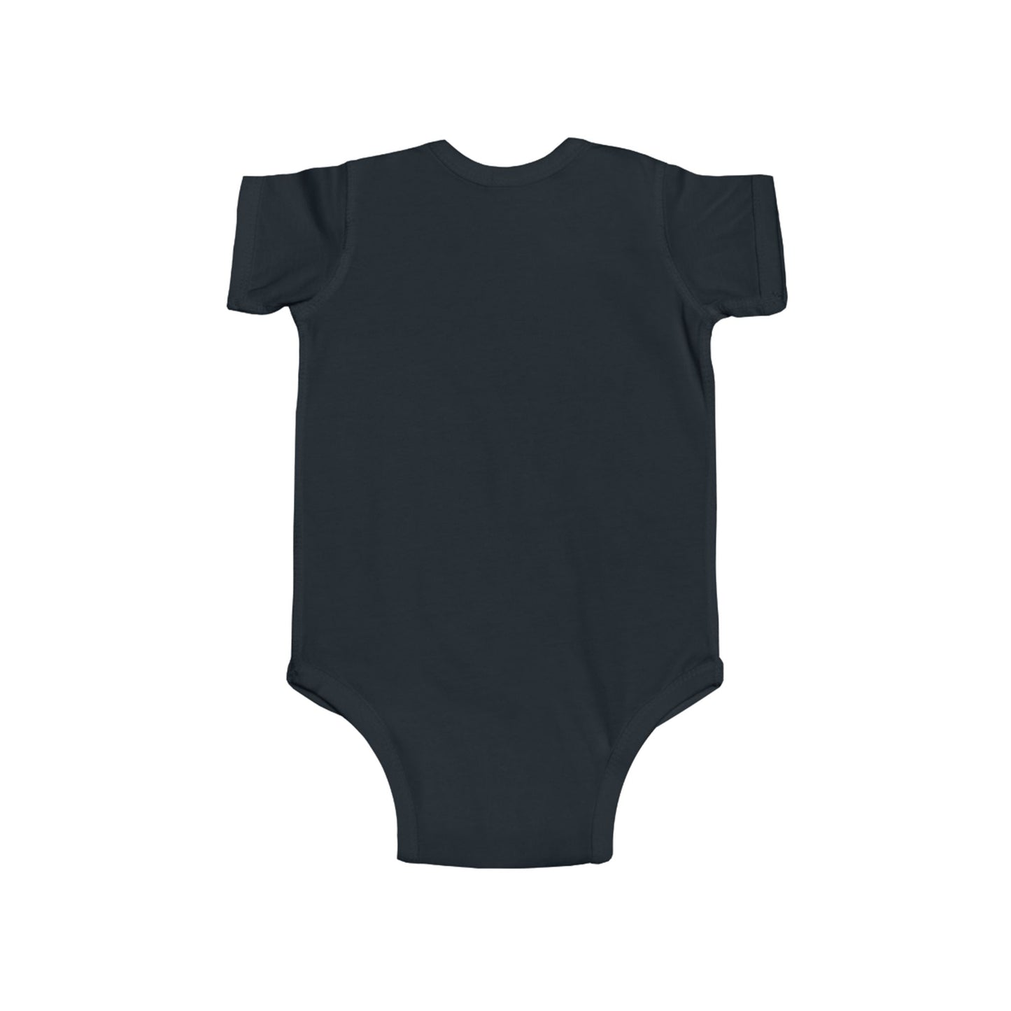 Teddy Bear with Green Tie Infant Fine Jersey Bodysuit