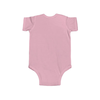 Teddy Bear with Green Tie Infant Fine Jersey Bodysuit