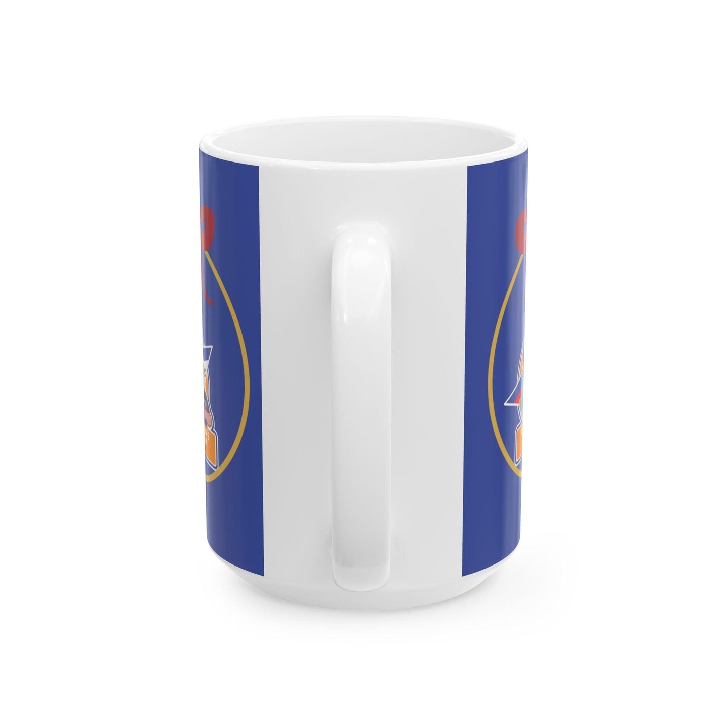 BBCC Dallas Christmas Ceramic Mug, (11oz, 15oz) - Miniaday Designs, LLC.