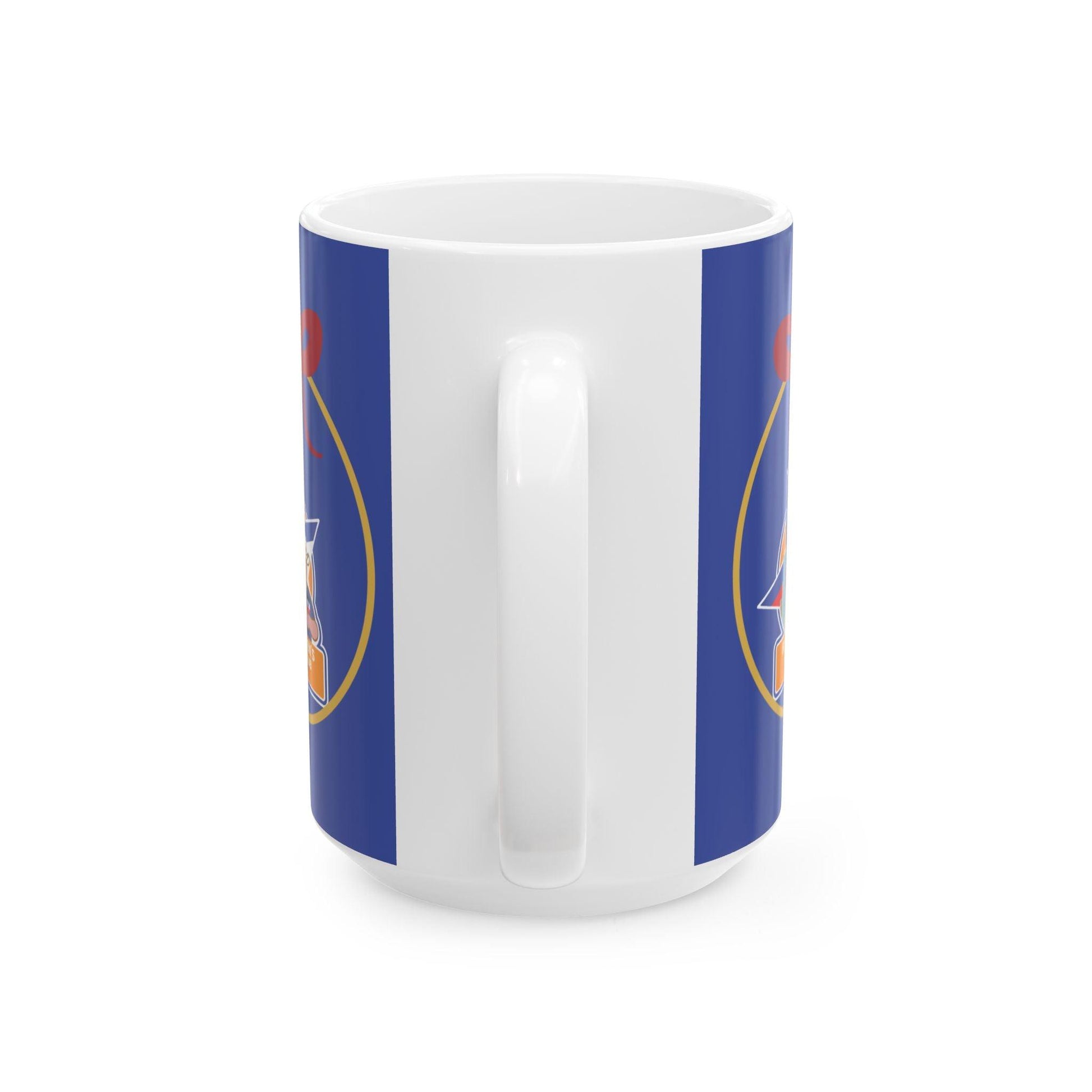 BBCC Dallas Christmas Ceramic Mug, (11oz, 15oz) - Miniaday Designs, LLC.